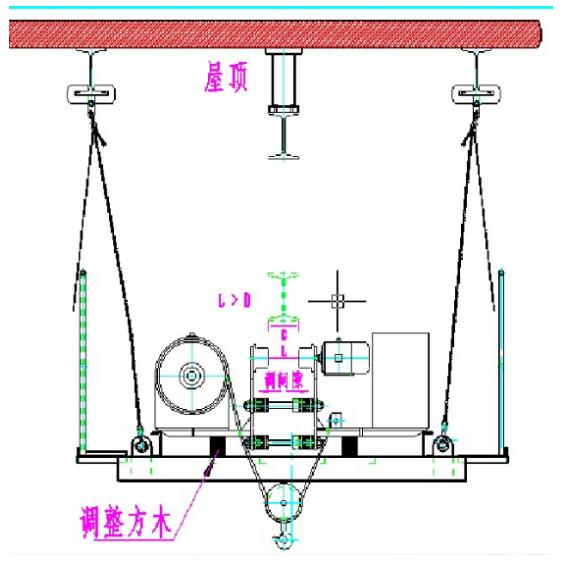 低凈空電動(dòng)葫蘆安裝圖 低凈空電動(dòng)葫蘆安裝圖